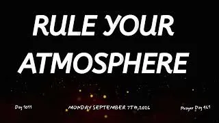 Thumbnail: RULE YOUR ATMOSPHERE #DAY1011 With Apostle Christophe SEBAGABO 