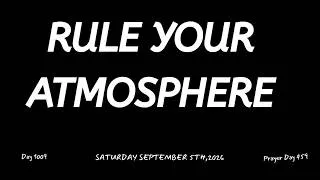 Thumbnail: RULE YOUR ATMOSPHERE #DAY1009 With Apostle Christophe SEBAGABO