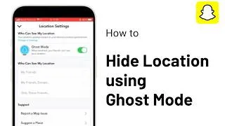 Thumbnail: How to Hide Location using Ghost Mode on Snapchat on iPhone