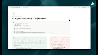 Thumbnail: GTM Ops builds an in-app survey from a Notion doc