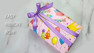 Thumbnail: How to Tie a Ribbon on a Gift Box | Easy Gift Wrapping
