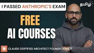 Thumbnail: I Passed Anthropic's AI Certification - Here's the FREE Courses I Used