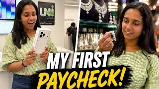 Thumbnail: iPhone 17 Unboxing & Silver Shopping | My first YouTube Income Vlog