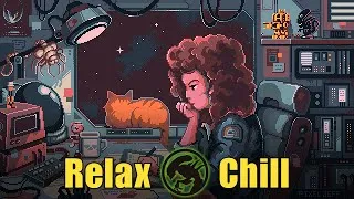 Thumbnail: Cosmic Alien Lofi Mix – Pixel Art Beats | Study · Relax · Chill