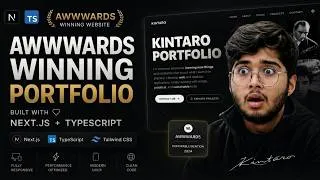 Thumbnail: 🏆 Build a Fully Responsive Awwwards Winning Website | Next.js, TypeScript & Tailwind CSS