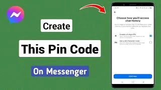 Thumbnail: How To Create PIN in Facebook Messenger | Reset End-to-end Encrypted Chat PIN Code 2025
