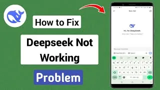 Thumbnail: How to Fix Deepseek Not Working