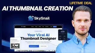 Thumbnail: SkySnail Lifetime Deal I Make Click-worthy Thumbnails in Seconds