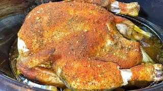 Thumbnail: How to Make a Whole Chicken in the Slow Cooker | Juicy & Tender Crockpot Chicken Recipe