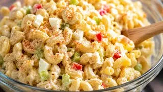 Thumbnail: How to Make the Best Southern Macaroni Salad | Easy Cookout Side Dish