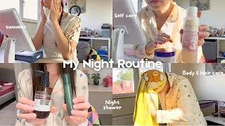 Thumbnail: AESTHETIC SUMMER girl weekend night shower routine 🎀 hair, body and face care routine and products☀️