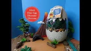 Thumbnail: Giant Members Mark Dino Egg & Dinosaur Diorama