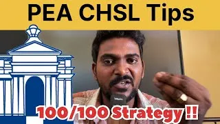 Thumbnail: PEA CHSL Exam Last Week Tips || Cut-off || Pondy Exams 2026