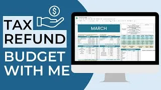 Thumbnail: Tax Refund Budget With Me - 2023