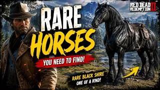 Thumbnail: Top 5 RARE Horse You Must OWN (Location & Rankings) - Red Dead Redemption 2