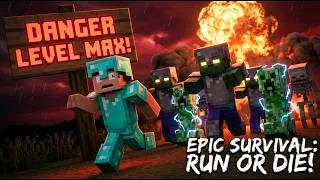 Thumbnail: 🎮 Minecraft Gets More Dangerous Every 10 Minutes! 😱🔥