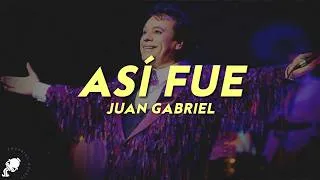 Thumbnail: Juan Gabriel - Así Fue (Letra)
