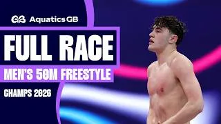 Thumbnail: The FASTEST Race🔥 | Men’s 50m Freestyle Final | AGB Champs 2026