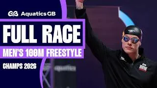 Thumbnail: Will The Record Fall?! 🇬🇧💦 | Men’s 100m Freestyle Final | AGB Champs 2026