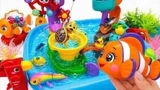 Thumbnail: ASMR Satisfying Unboxing Robo Alive Junior Fish Water Park Playset Toys🐠🎣Aqua Toys ASMR