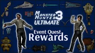 Thumbnail: All Event Quest Rewards in Monster Hunter 3 Ultimate