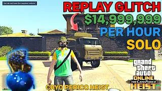 Thumbnail: NEW 2026! Cayo Perico Replay Glitch 🔁 SOLO Method – $15M Hour! GTA 5 Online #gtaonline
