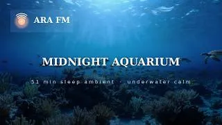 Thumbnail: Midnight Aquarium 🌊 48 Min Deep Sleep Ambient — Underwater Calm for Sleep & Relaxation [ARA FM]