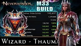 Thumbnail: Neverwinter - M33 Wizard Build update with Max Damage Stats! - Biting Cold Expansion!