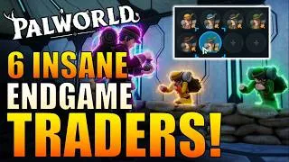 Thumbnail: Capture these 6 Game-Changing Merchants in Palworld 1.0! (Insane Endgame Time Saver)