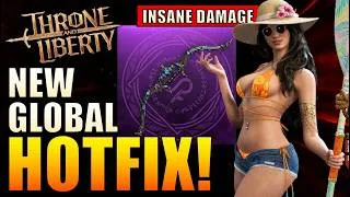 Thumbnail: Throne & Liberty NEW HOTFIX: Insane Damage Fixes, New Weapon Drop Rates and Sollant Issues!