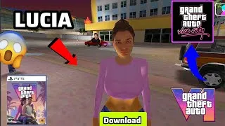 Thumbnail: 🥳I Played GTA 6 Inside GTA Vice City! 🔥 (Lucia & Jason Mod)