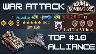 Thumbnail: APC + Fighters Vs Top #10 Defender! - DomiNations [Raw Replay]