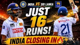 Thumbnail: India vs Sri Lanka  India Close In After Sooriyabandara & Kamindu Fifties | SL Lead by Just 16
