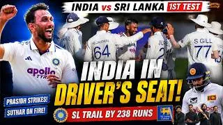 Thumbnail: India vs Sri Lanka  Prasidh & Suthar Keep India in Control | SL Trail by 238 Runs
