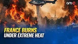 Thumbnail: France Deploys Military Helicopters As Massive Wildfires Spread During Extreme Heatwave