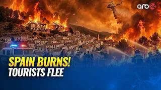 Thumbnail: British Tourists Describe Terrifying Escape As Deadly Spain Wildfire Forces Evacuations