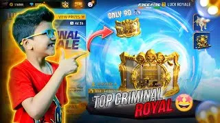 Thumbnail: New Top Criminal Royal Golden Vault Gloo Wall Event Spin💎🤯| Free Fire New Event | #ffnewevent #ff