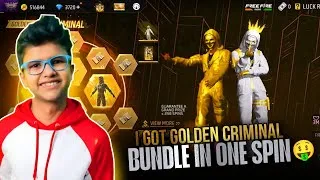 Thumbnail: Finally I Got 00001 Golden Criminal Bundle In only 40 Diamonds 💎 🤑 #Goldencriminalbundle #freefire 