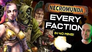 Thumbnail: Every NECROMUNDA Faction EXPLAINED! | Warhammer 40k Lore