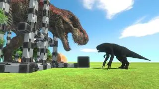 Thumbnail: Dark  D-Rex Rescues the Tyrannosaurus Rex - Dinosaur Cinematic
