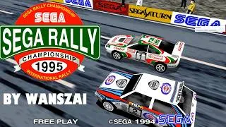 Thumbnail: SEGA RALLY CHAMPIONSHIP-LONGPLAY MT- BY WANSZAI BEST VERSION WITH STEERING WHEEL G29 #arcade #gaming