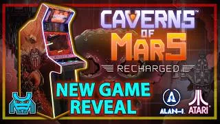 Thumbnail: NEW Atari Arcade Game REVEAL! Caverns of Mars by Alan-1 (First Look) First Time Ever as Arcade Game