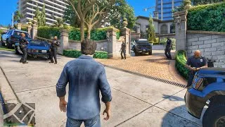 Thumbnail: Gta V Enchanted - Police Suddenly Arrived at Michael’s House… But WHY?