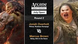 Thumbnail: Round 2: Rhinar vs Betsy | June AGE Los Angeles Open | Season 4 | Flesh and Blood