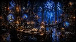 Thumbnail: Moonlit Arcane Sanctuary 🌙 Fantasy Ambience for Deep Focus, Studying & Reading
