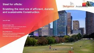 Thumbnail: Webinar "Enabling the next era of efficient, durable and sustainable construction"