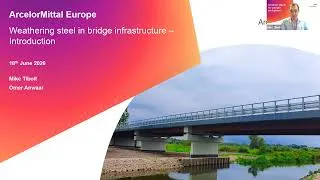 Thumbnail: Webinar Weathering Steel for a sustainable and economic infrastructure-Applications and latest dev.