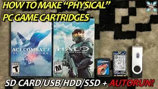 Thumbnail: How To Make Your PC Games Into "Physical" Cartridges!