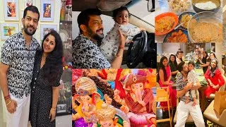 Thumbnail: Maya Ne Diya Birthday Party || Bhai Bhabi Ke Ghar Gaye Dinner Pe || Mandir Mein Itne Sunder Bappa 🙏