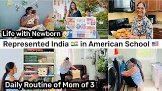 Thumbnail: My Whole Day Productive/BUSY Mom Routine with 2 Kids + NEWBORN👶🏻 | Harira & Samosa Recipe~ FANY LUNA